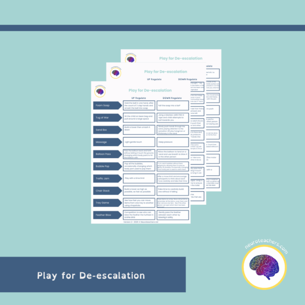 Play For De-escalation