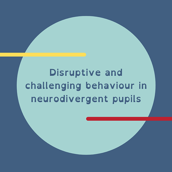 De-esclating challenging and disruptive behaviour in your neurodivergent pupils