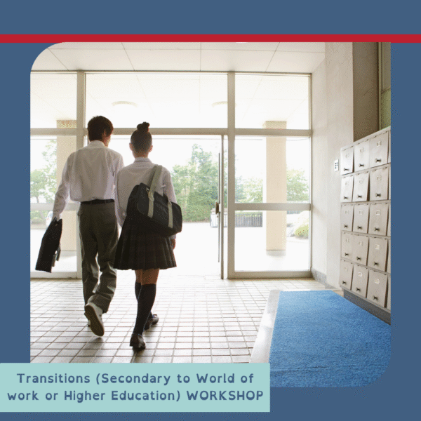 secondary to higher education or world of work transition training
