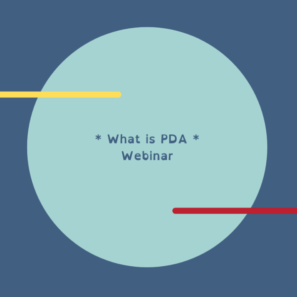 What is PDA? - Monday 14th Sept 2026 - 7:30pm (90 minutes)