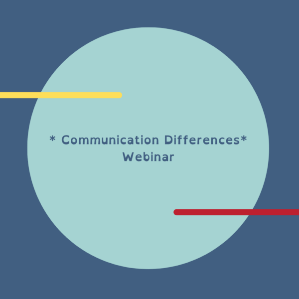 Neurodiversity and Communication Webinar Mon 7th December 2026 at 7:30pm